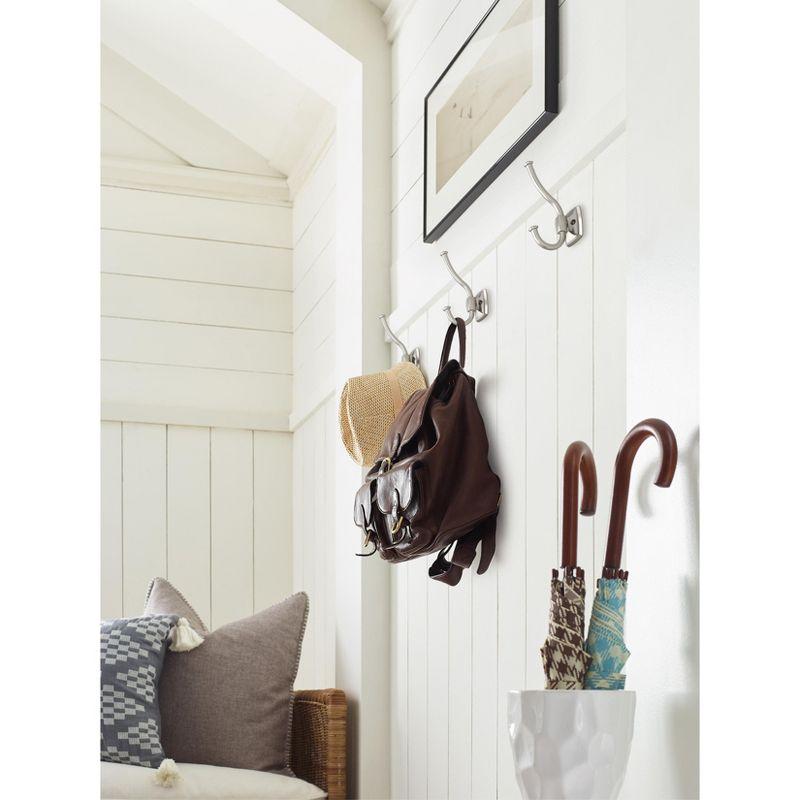 Kinsale Transitional Double Prong Decorative Wall Hook