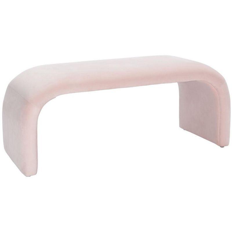 Tenko Bench - Light Pink - Safavieh