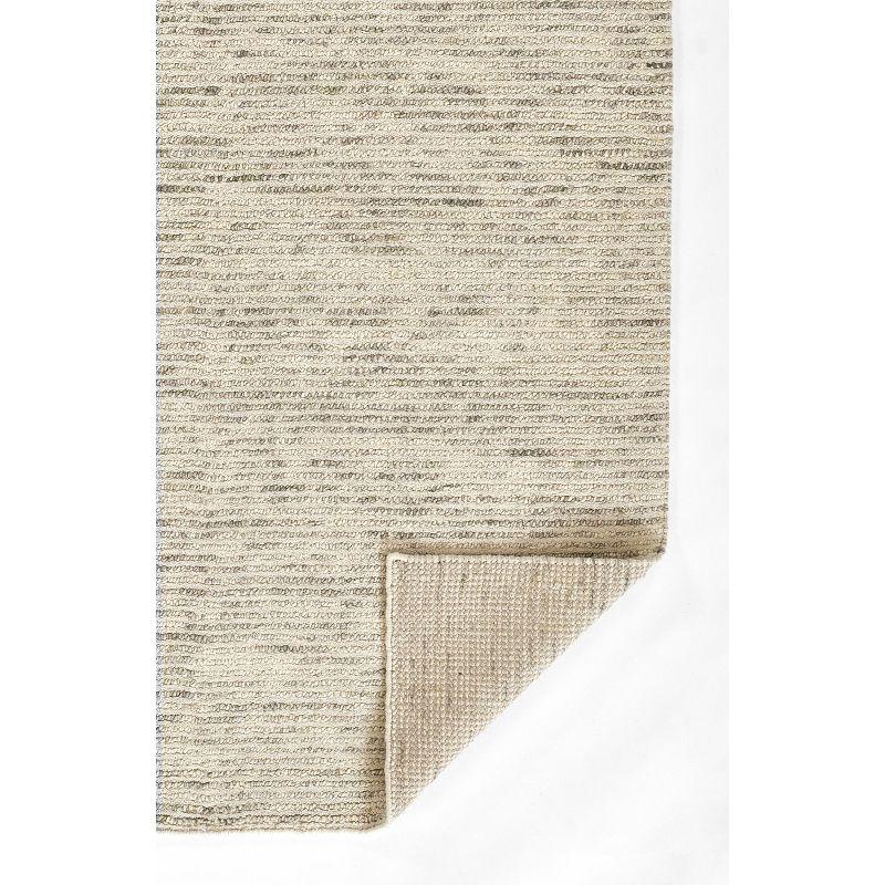 Momeni Jax Abstract Handwoven Area Rug Charcoal Gray