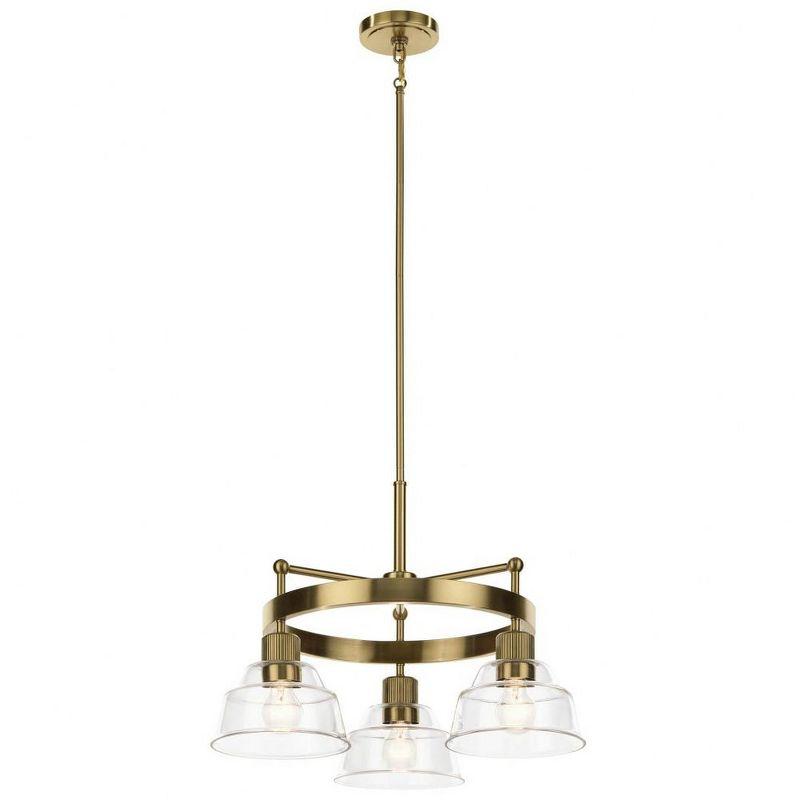 Kichler Lighting Eastmont 3 - Light Chandelier in  Brushed Brass