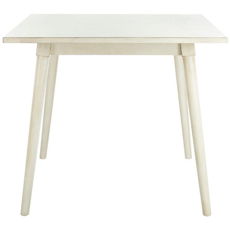 Simone Square Dining Table - DTB9200C - Antique White - Safavieh