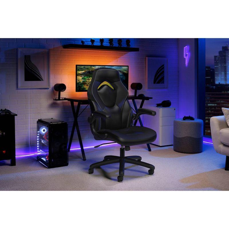 RESPAWN 3085 Gaming Chair - Gamer Chair and Computer Chair, Gaming Chairs, Office Chair with Integrated Headrest, Gaming Chair for Adults, Office Chairs Adjustable Tilt Tension & Tilt Lock