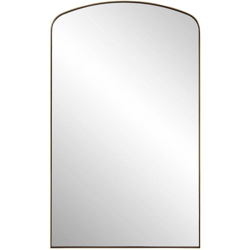 Tordera Brass 24" x 40" Arch Wall Mirror