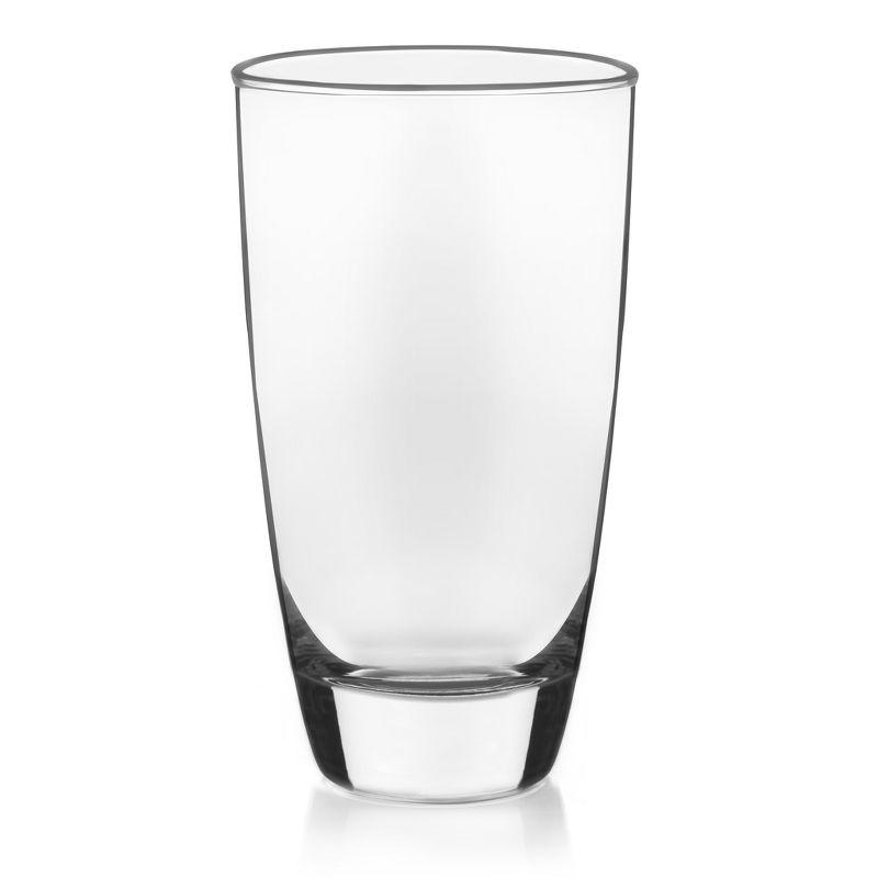 Libbey Classic 16 Piece Glass Tumbler and Rocks Set