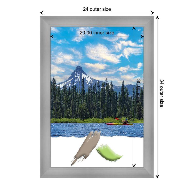 Flair Polished Nickel Classic Wall Picture Frame