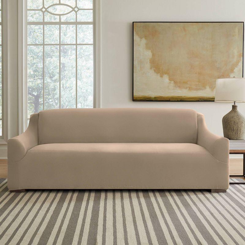 Sure Fit Box Cushion Sofa Slipcover