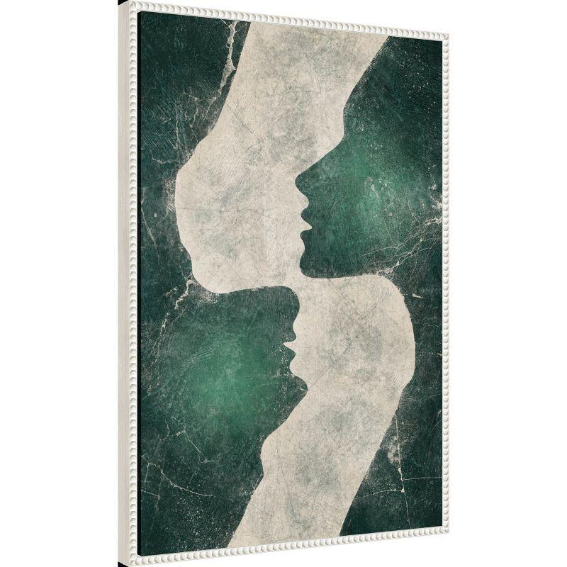 Amanti Art Emerald Love by Ema Paraschiv Canvas Wall Art Print Framed 23 x 33-in.