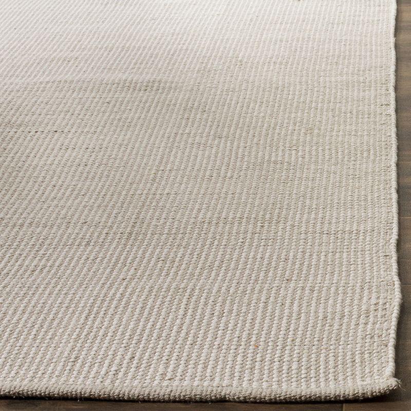 Montauk MTK345 Hand Woven Indoor Area Rug - Ivory/Grey - 6'x9' - Safavieh