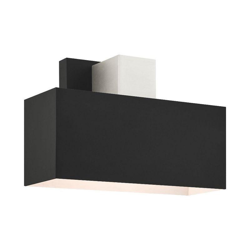 Livex Lighting Lynx 1 - Light Wall Light in  Black