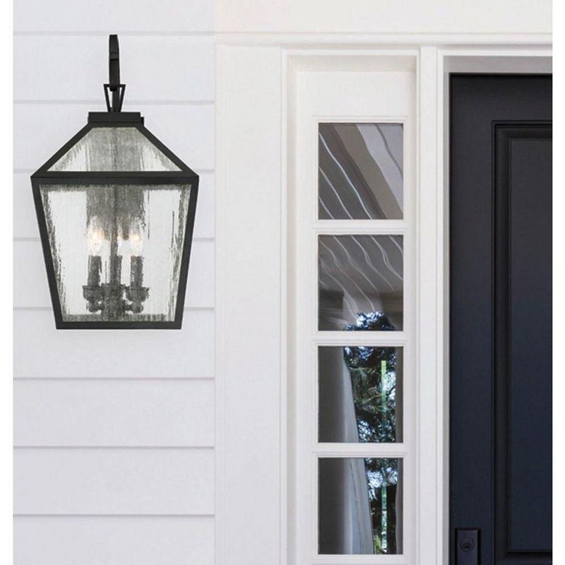 Savoy House Woodstock 3 - Light Wall Light in  Black