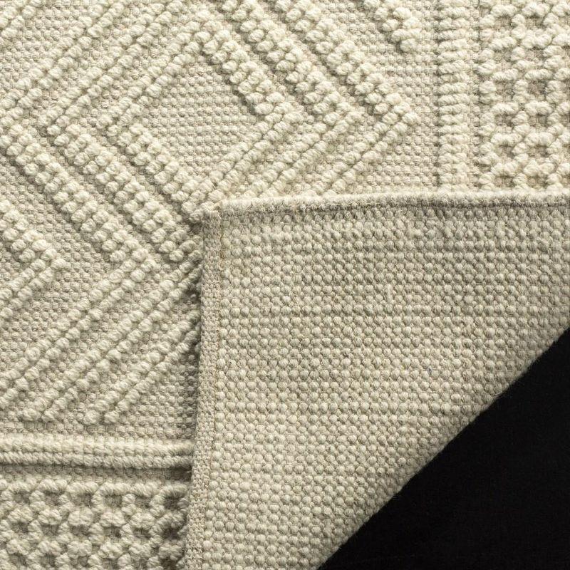 Vermont VRM212 Hand Woven Indoor Area Rug - Ivory - 6'x9' - Safavieh