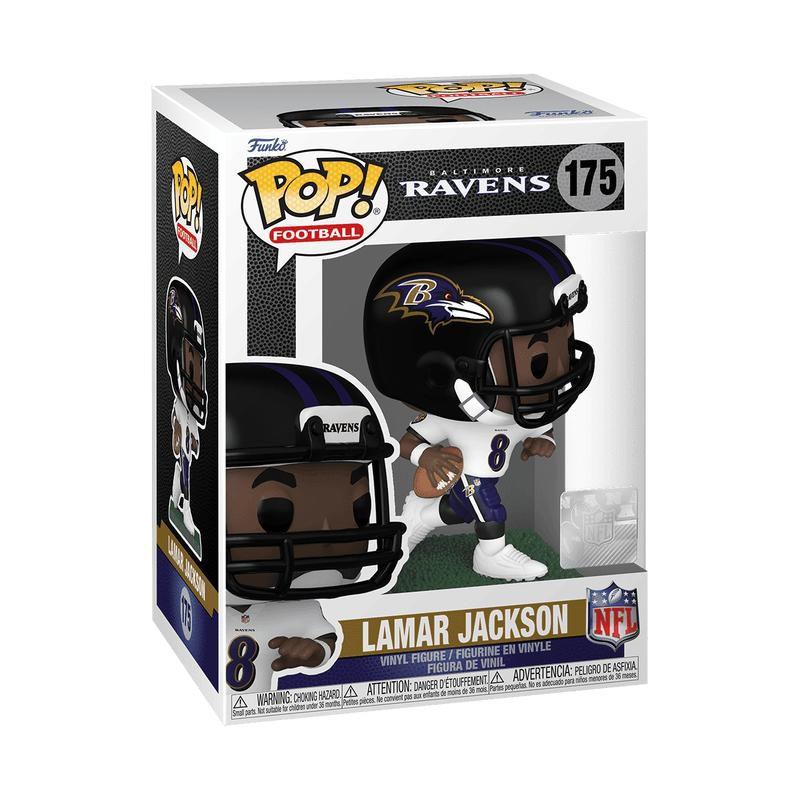 Funko Pop! NFL: Baltimore Ravens - Lamar Jackson (Away Uniform) #175 #65690