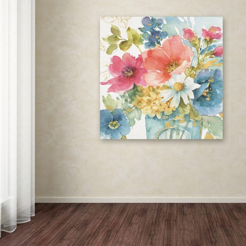 Trademark Fine Art -Lisa Audit 'My Garden Bouquet II' Canvas Art - 14''x14''