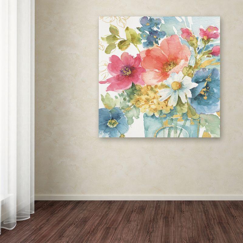 "My Garden Bouquet II" Outdoor Canvas