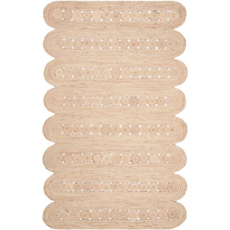 Natural Fiber NF365 Hand Woven Indoor Area Rug - Ivory - 4'x6' - Safavieh