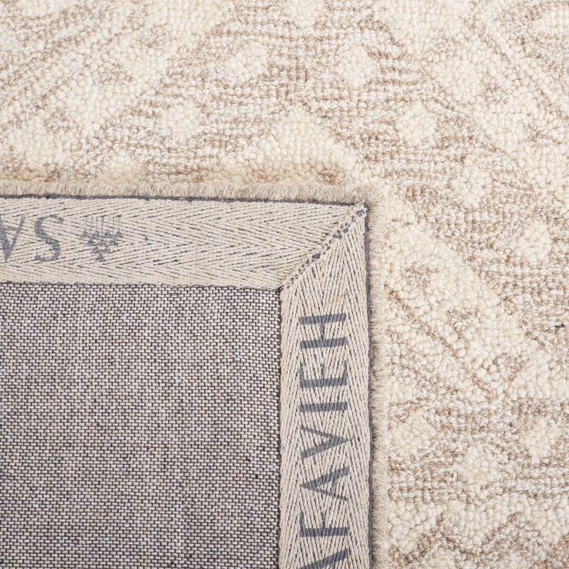 Micro-Loop MLP501 Hand Tufted Indoor Accent Rug - Beige/Ivory - 2'6"x4' - Safavieh