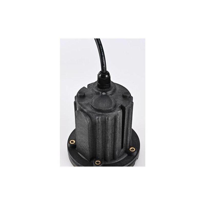 Elegant Lighting Well Light D5 H5.5Antique Brass clear Glass mr16 Halogen 35W/Led Gu5.3(Light Source Not Included)