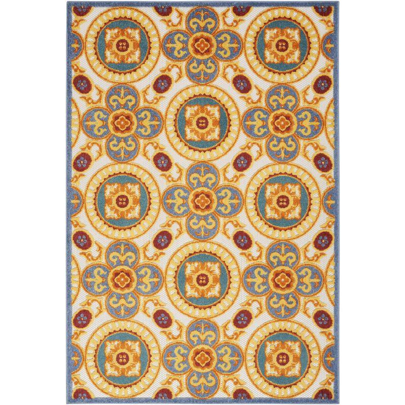 Lark Manor™ Isalia 5'3" X 7'5" Multicolor Tropical Rug