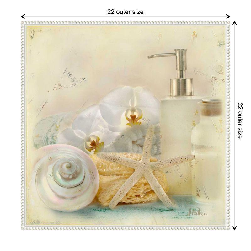 Amanti Art Silver Bath II by Patricia Pinto Framed Canvas Wall Art