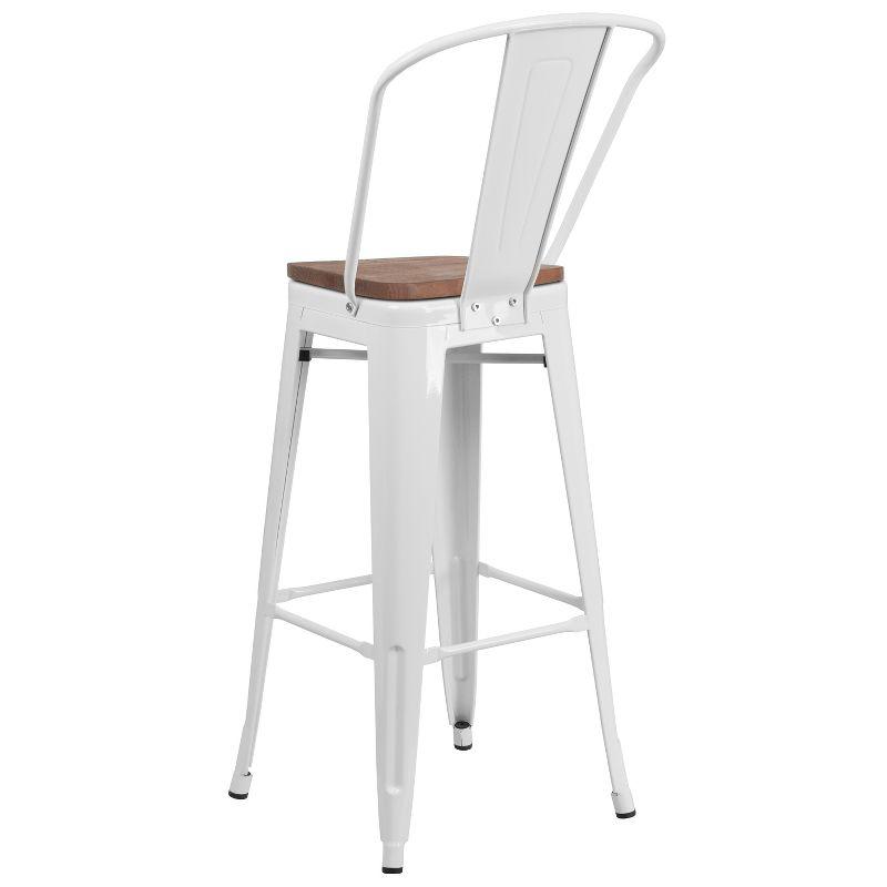 Steel Outdoor Stool