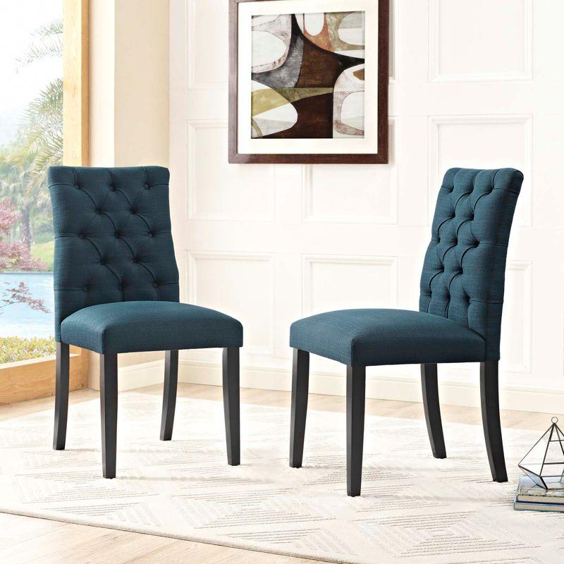 Modway Copper Grove Trilj Vinyl Dining Chair