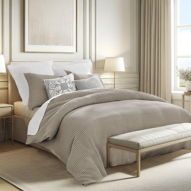 Mills Waffle Duvet Bedding Set - Levtex Home