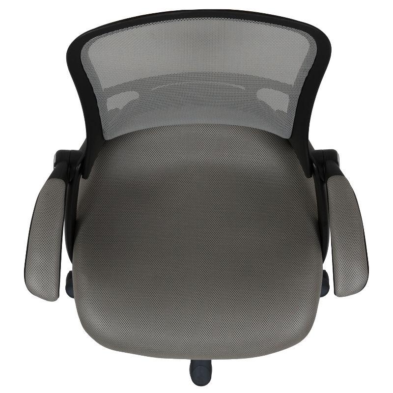 Flash Furniture High Back Mesh Ergonomic Swivel Office Chair with Flip-up Arms