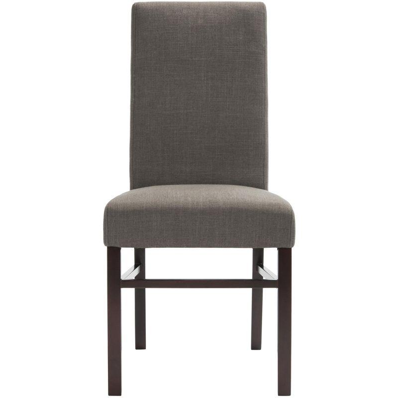 Classic 20" H Side Chair (Set of 2) - HUD8205 - Charcoal - Safavieh Couture