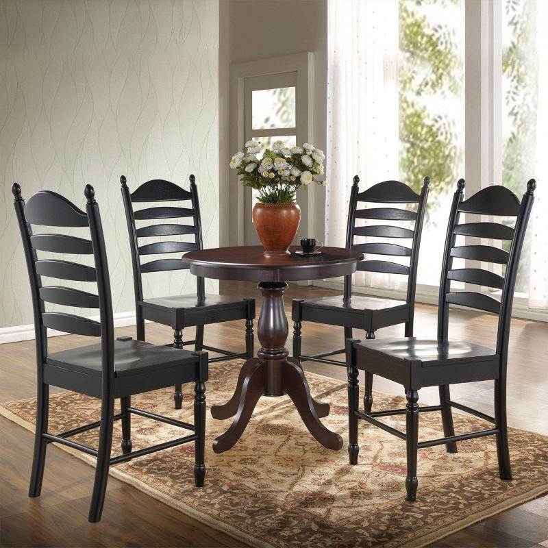 Carolina Living 30" Salem Round Pedestal Dining Table