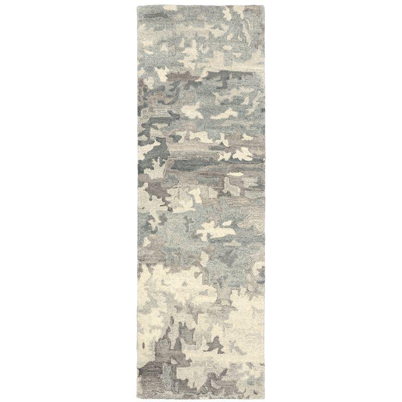 Oriental Weavers Anastasia 68006 Grey/ Charcoal Indoor Area Rug - 2'6" x 8'