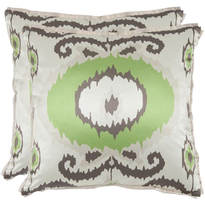 Safavieh Giselle Embroidered Throw Pillow (Set of 2)