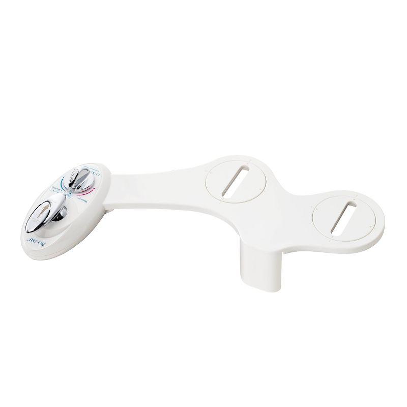 NEO 180 Mechanical Bidet Attachment White - LUXE Bidet: Hygienic Water Spray, Easy Install, Ceramic Core