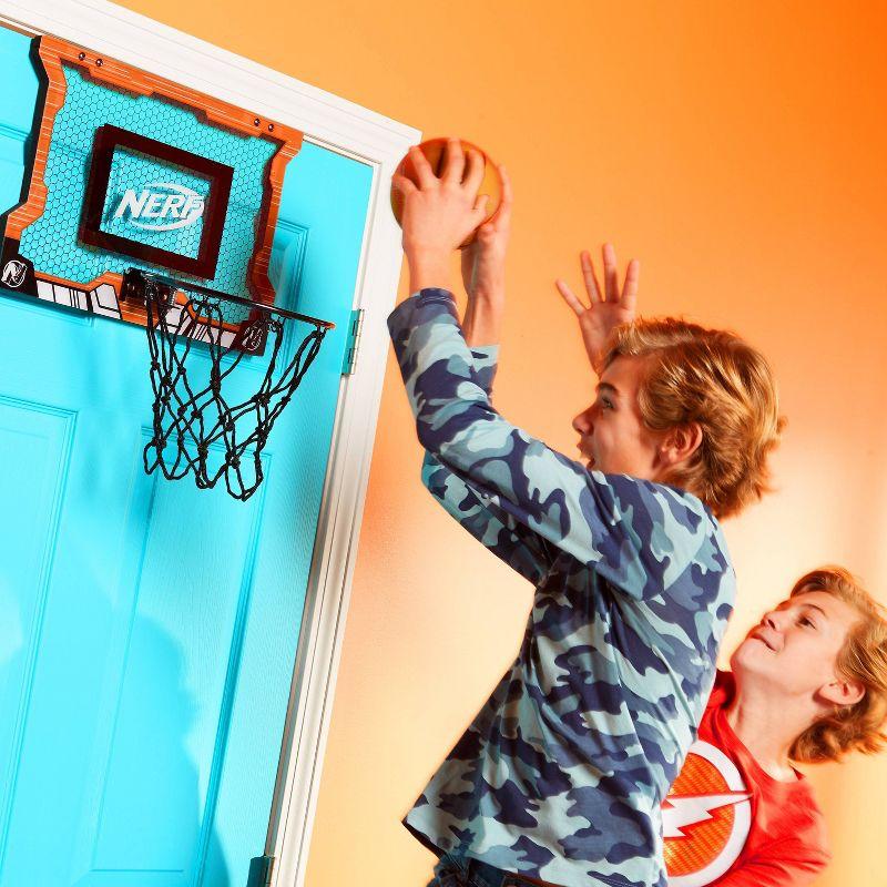 Orange Mini Basketball Hoop Set with Steel Rim