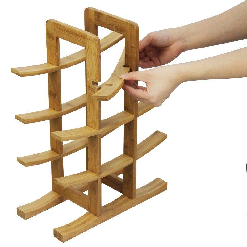 Oceanstar 12-Bottle Natural Wine Rack