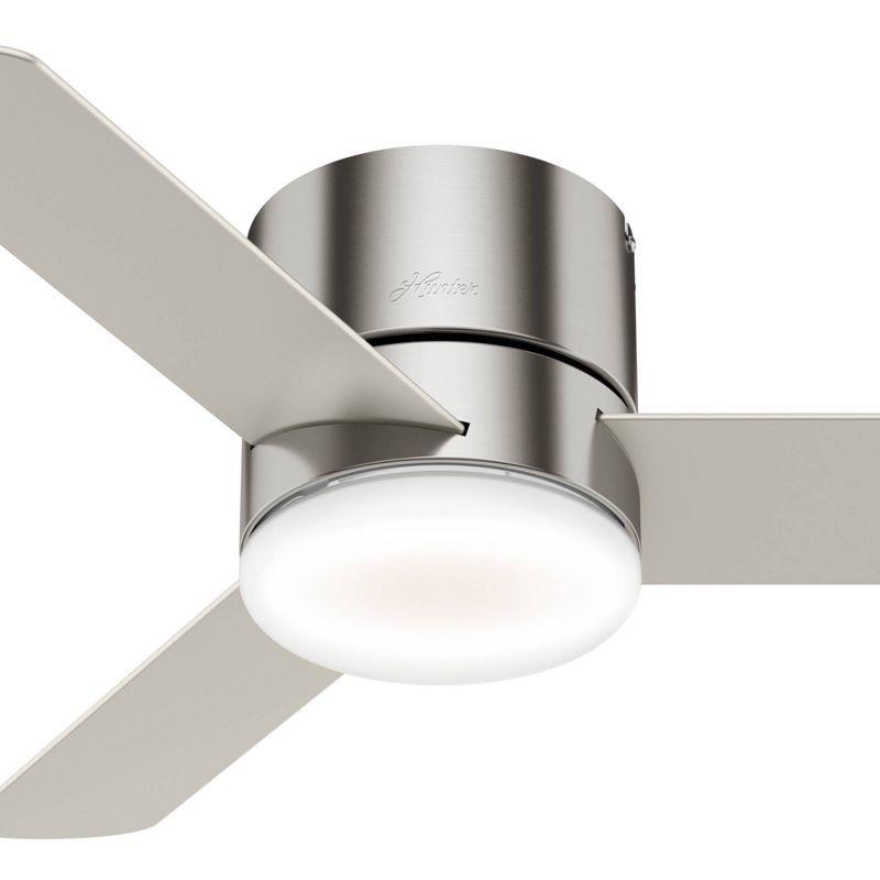 44" Minimus Low Profile Ceiling Fan with Remote (Includes LED Light Bulb) - Hunter Fan