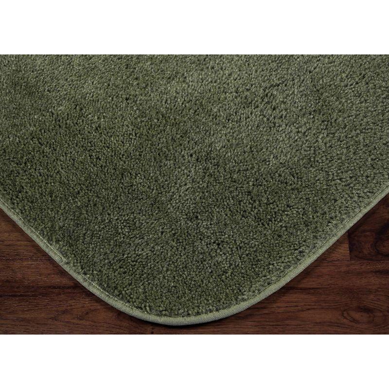 Traditional Plush Nylon Washable Bath Rug - Garland Rug