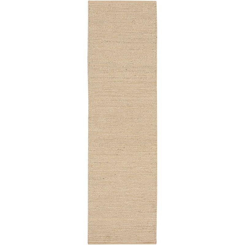 Nourison Hand Woven Natural Jute Rug Bleached 2'3" x 8'