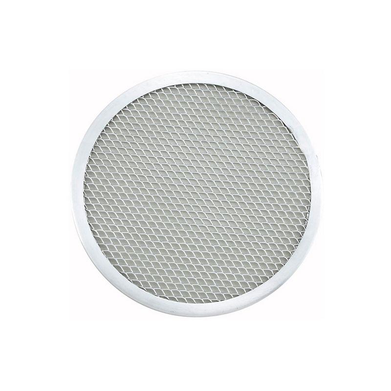 Winco 9-Inch Round Seamless Aluminum Pizza Screen