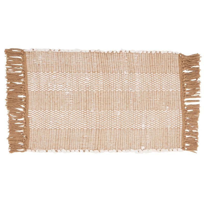 Cotton Striped Rectangle Placemat (Set of 4)