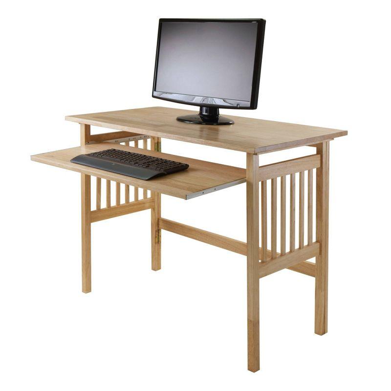 Bednarz Solid Wood Top Computer Desk