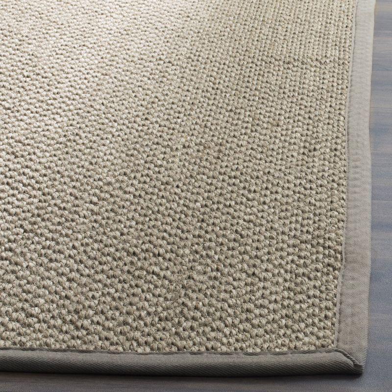Natural Fiber NF153 Power Loomed Indoor Area Rug - Natural/Grey - 8'x10' - Safavieh.