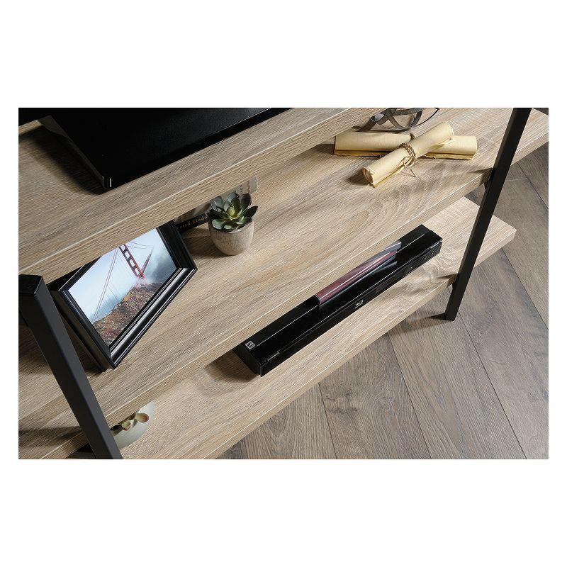 North Avenue Console Charter Oak - Sauder: Durable TV Stand, Industrial Style, Versatile Use