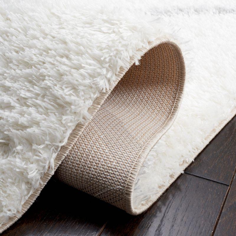 Latitude Run® Tahoe Shag Performance Geometric Rug