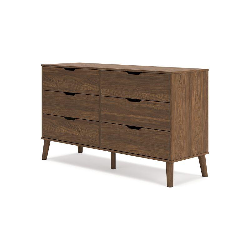 Signature Design by Ashley Fordmont 6 Drawer Dresser, Auburn