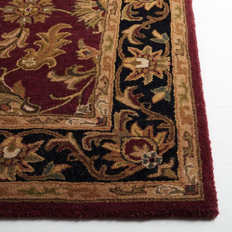 Heritage HG628 Handmade Accent Rug - 2'x3' - Red/Black - Safavieh