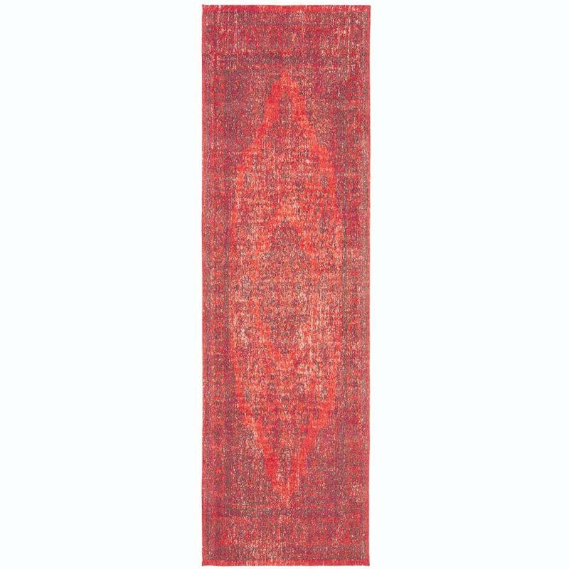Classic Vintage CLV121 Loomed Indoor Runner Rug - Orange/Red - 2'4"x8' - Safavieh