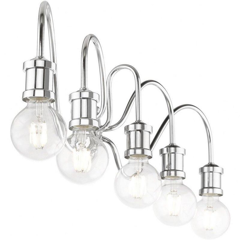 Livex Lighting Lansdale 5 - Light Vanity in  Polished Chrome