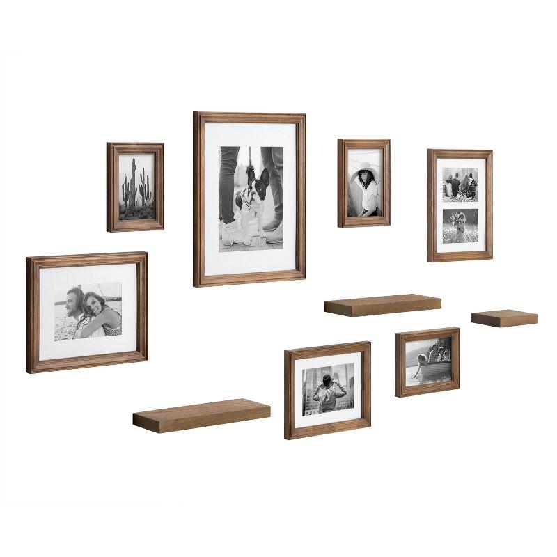 10pc Bordeaux Frame Box Set - Kate & Laurel All Things Decor