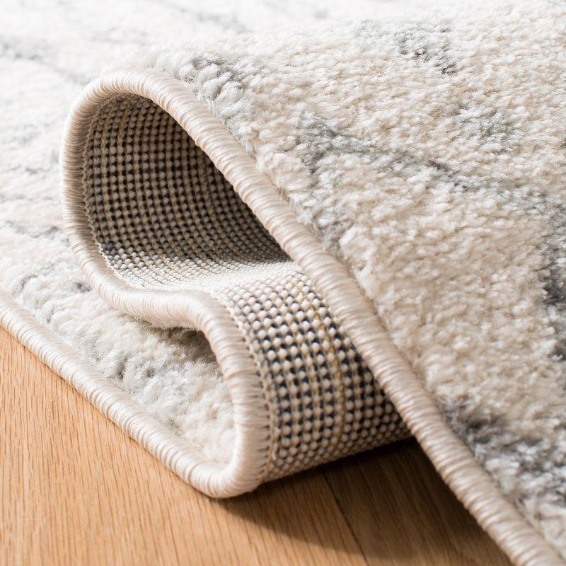 Tulum TUL270 Power Loomed Runner Rug - Ivory/Grey - 2'x7' - Safavieh.
