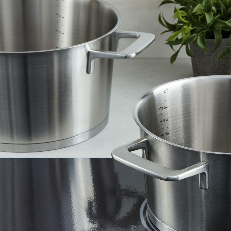 BergHOFF BergHOFF DiNA Meta 7pc Recycled Cookware Set with Nonstick Fry Pan